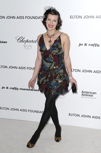 Celebs at 18th Annual Elton John AIDS Foundation Academy Award Viewing Party