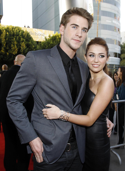 Miley Cyrus at premiere of 