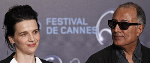Juliette Binoche at photocall for film Copie Conforme