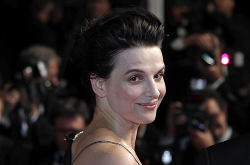Juliette Binoche at photocall for film Copie Conforme