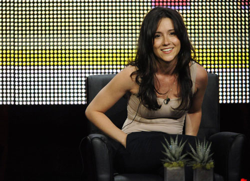 Cast members participate in the panel for 