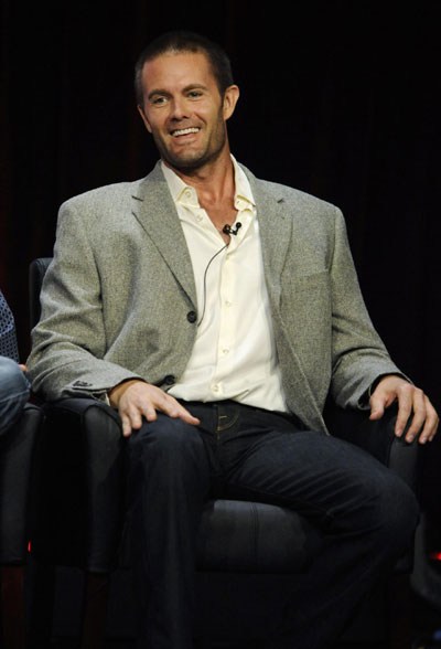 Cast members participate in the panel for 