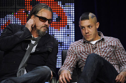 Cast members participate in panel for 'Sons of Anarchy'