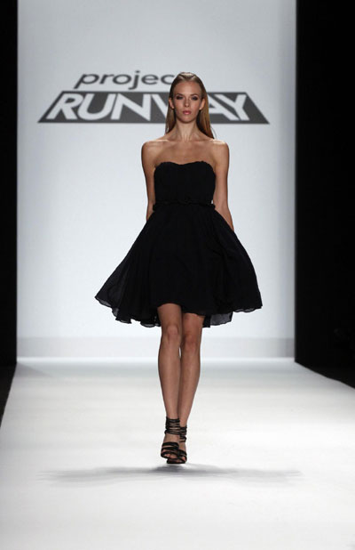 Models Present Creations during the Project Runway Spring 2011 Collection at New York Fashion Week
