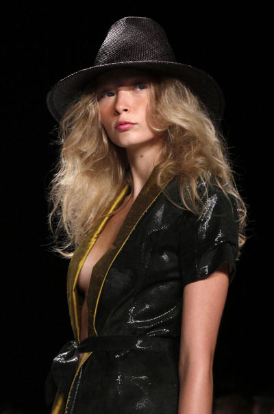Models Present Creations during the Project Runway Spring 2011 Collection at New York Fashion Week