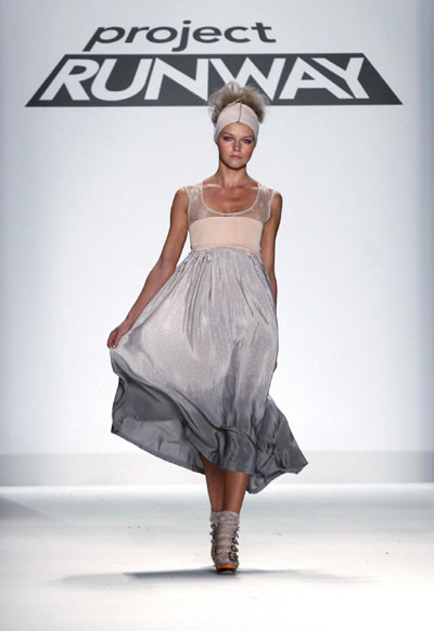 Models Present Creations during the Project Runway Spring 2011 Collection at New York Fashion Week