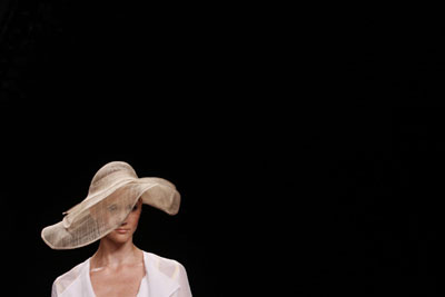 Models Present Creations during the Project Runway Spring 2011 Collection at New York Fashion Week