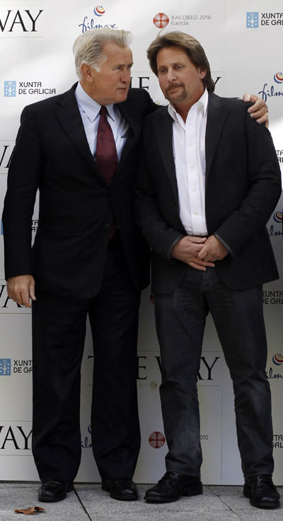 Martin Sheen promotes movie 'The Way'