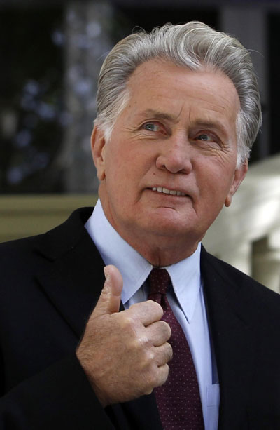 Martin Sheen promotes movie 'The Way'