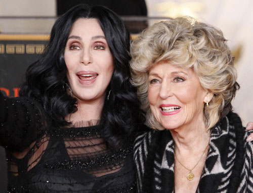 Cher at her hand and footprint ceremony in Hollywood