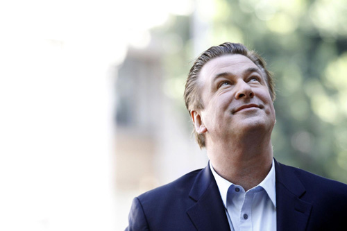 Alec Baldwin accepted his star on the Walk of Fame in Hollywood