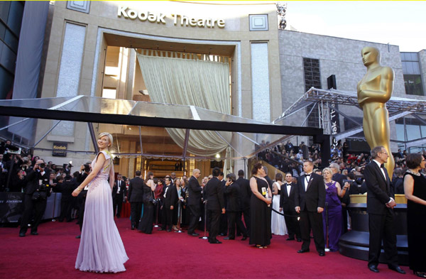 Cate Blanchett arrives at the 83rd Academy Awards in Hollywood