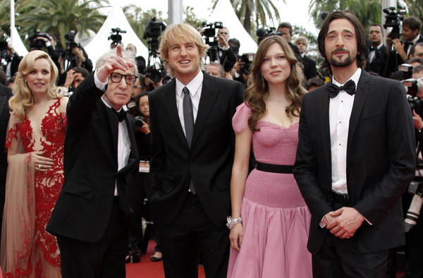 The screening of 'Midnight In Paris' at opening ceremony of the 64th Cannes Film Festival