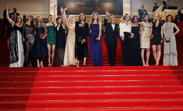 Photocall for the film L'Apollonide at the 64th Cannes Film Festival