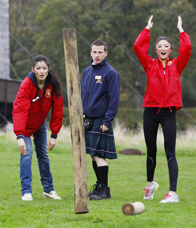 Miss World highland games kicks off in Scotland