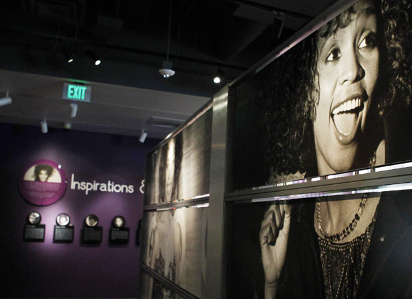 Whitney Houston exhibit opens