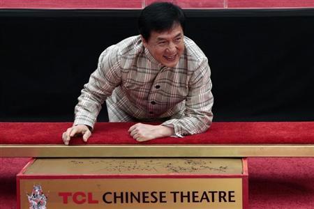 Jackie Chan leaves imprints in Hollywood for the second time