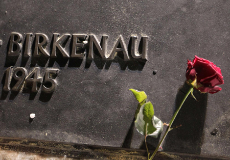 auschwitz victims mourned on 65th anniversary