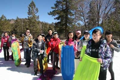 小记者加州Snow Valley冰雪之旅
