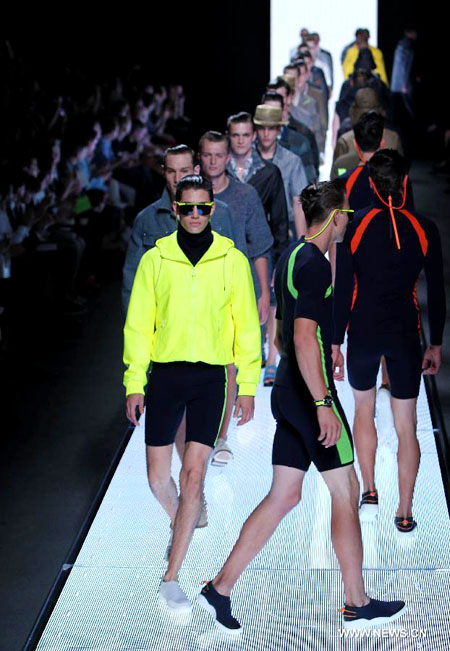 Louis Vuitton men's collection at Paris Fashion Week