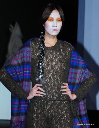 Vivienne Westwood's creation presented in Taipei