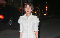 Alexa Chung changes clothes three times a day