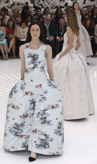 Paris fashion takes flight with Dior's look back