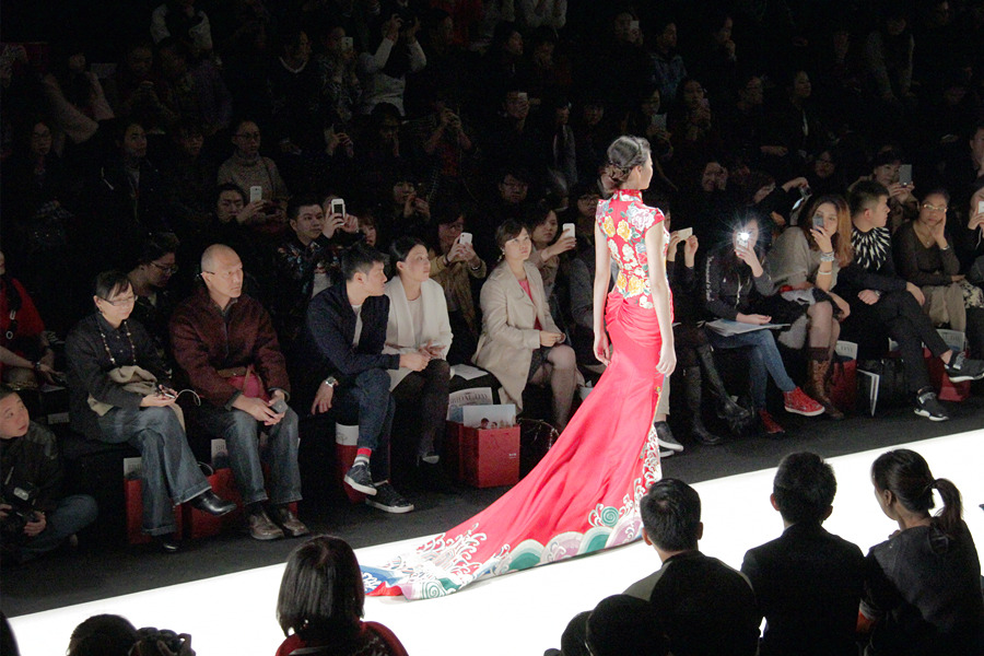 Bridal wear trends launch at China Fashion Week