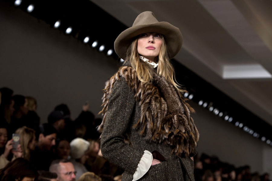 New York Fashion Week: Ralph Lauren Fall/Winter 2015 collection