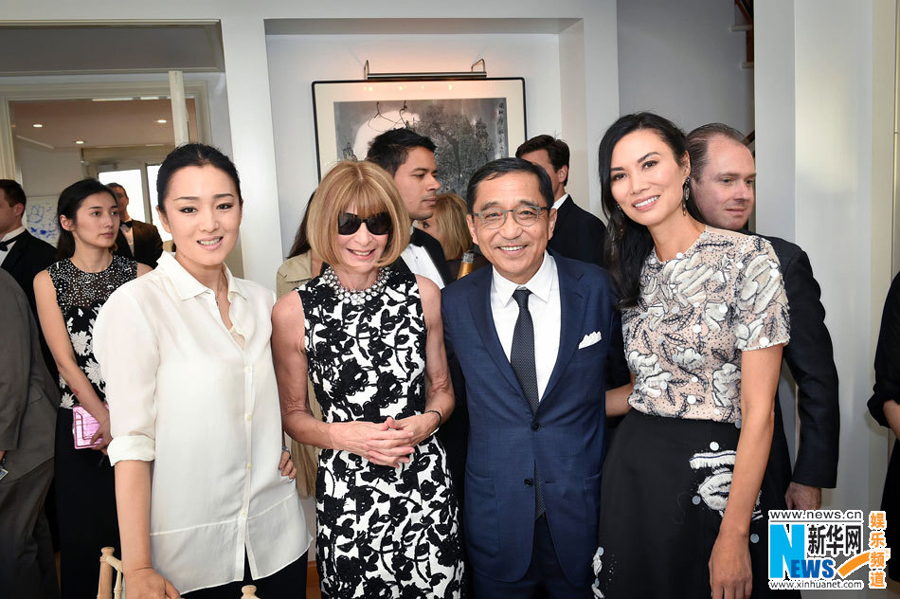 Gong Li attends exhibition in New York