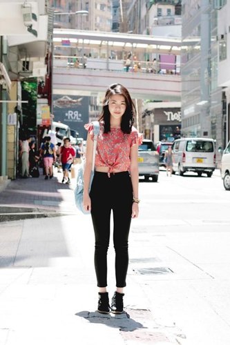 16-yr-old HK fashion blogger go viral online