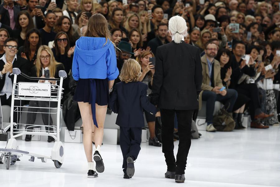 karl lagerfeld's imagination came to life at chanel fashion shows