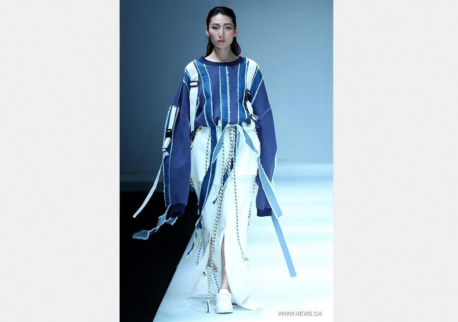 China Graduate Fashion Week held in Beijing