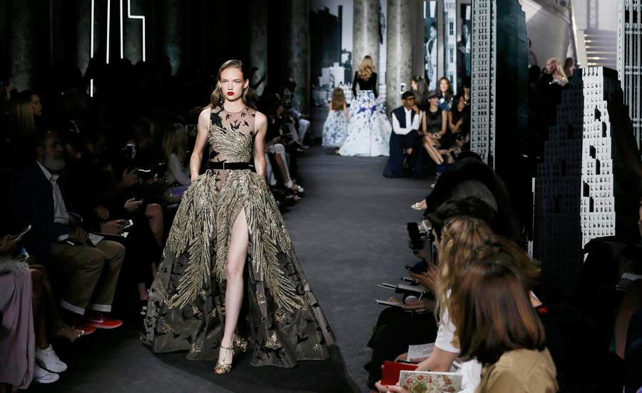 Elie Saab Haute Couture Fall/Winter 2016/17 collection[13]- Chinadaily ...