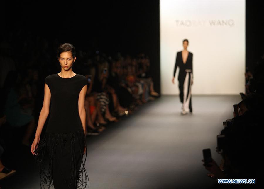Taoray Wang's creations presented at New York Fashion Week