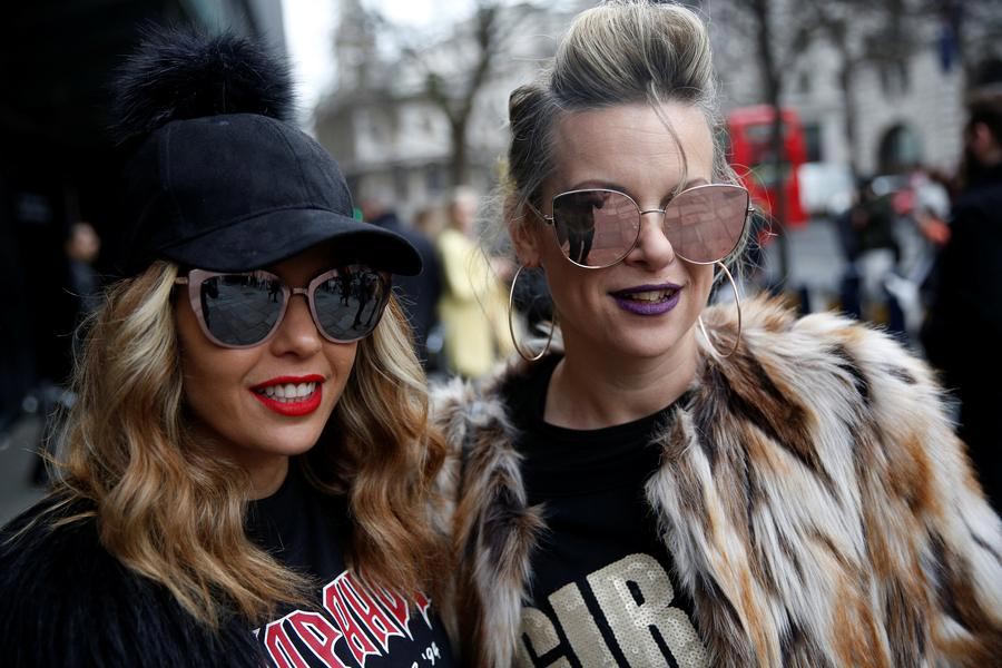 London Fashion Week: Street style portraits