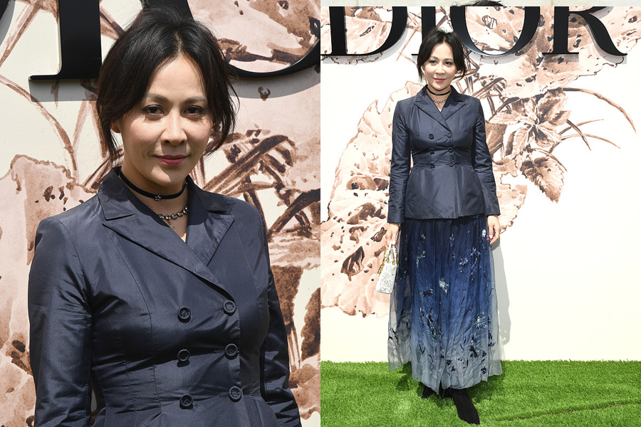 Chinese celebrities shine at the Dior fashion show in Paris