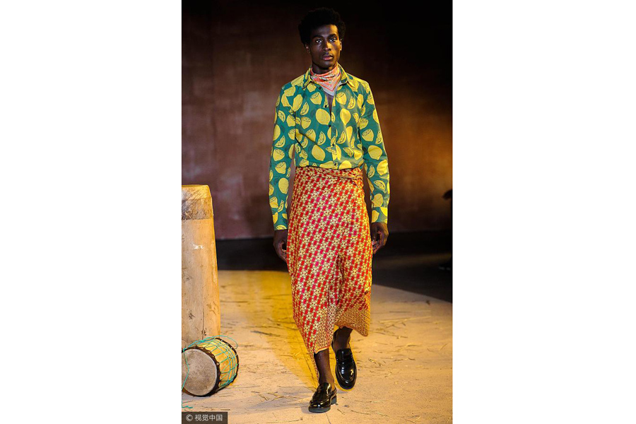 2018 New York menswear fashion show: Teddy Ondo Ella