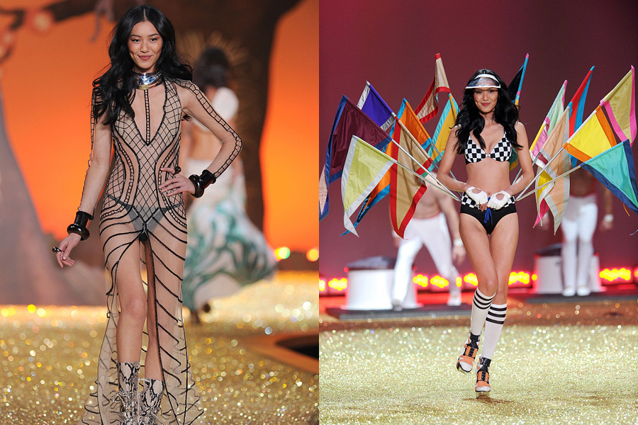 Six Chinese faces to delight 2017 Victoria's Secret Fashion show