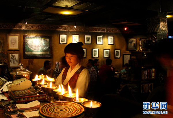 Enjoy Tibetan culture in Makye Ame restaurant