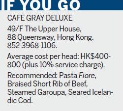 'Everyday dishes' shine at Cafe Gray Deluxe