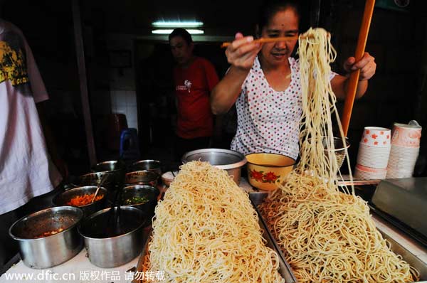 Wuhan noodles seek intangible status