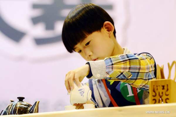 Youth tea art contest kicks off in Hangzhou