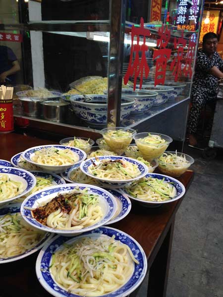 For food lovers, Xi'an is all about lunch