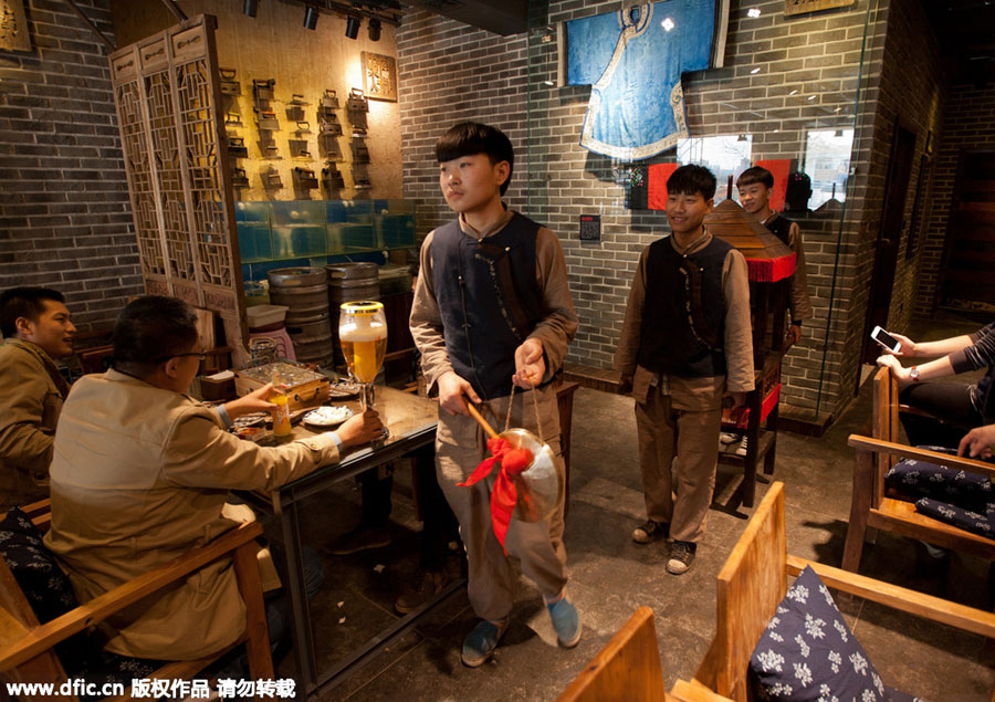 Museum-themed restaurant in Changchun