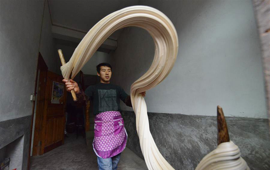 Villagers busy making Matang as Chinese Spring Festival approaches