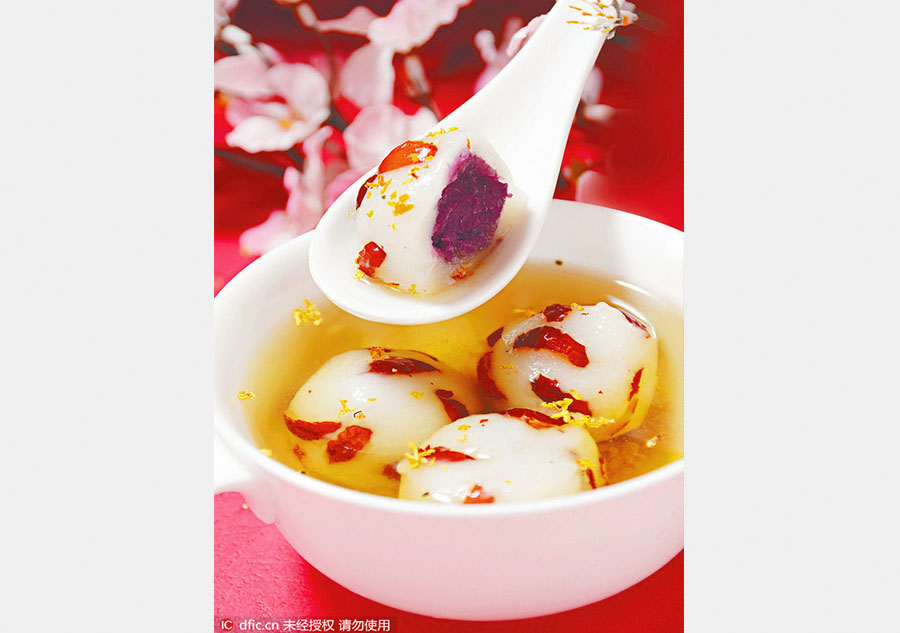 Most time-consuming yet delicious sweet dumplings for Lantern Festival