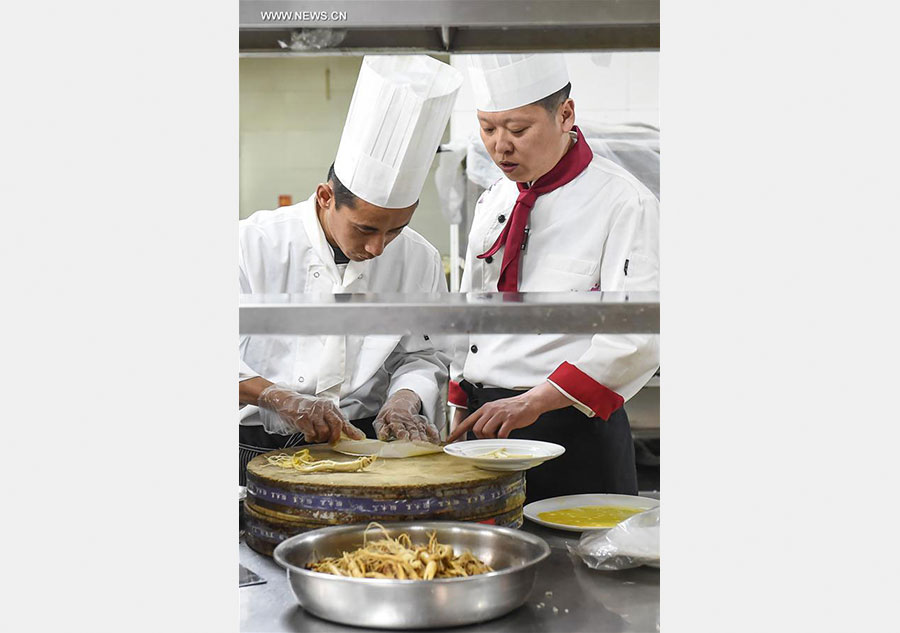 Ginseng Dishes in Fusong, NE China