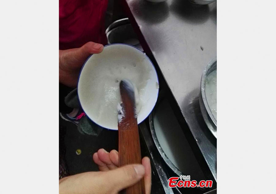 Shanxi snack: steamed buckwheat flour Wantuan
