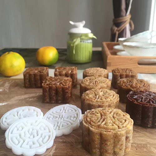 Healthy mooncake on offer